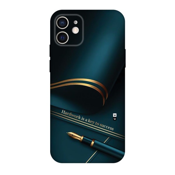 Hardwork Is Key Back Case for iPhone 12 Pro